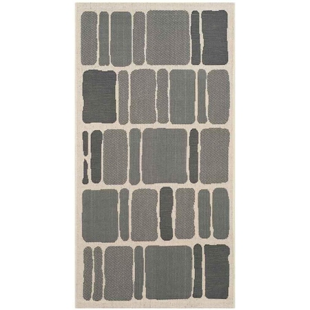 Safavieh Martha Stewart Small Rectangle Rugs Beige & Anthracite - 2 ft.-7 in. x 5 ft. MSR4289-23612-3